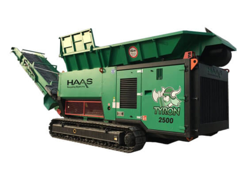 haas tyron mobile shredder