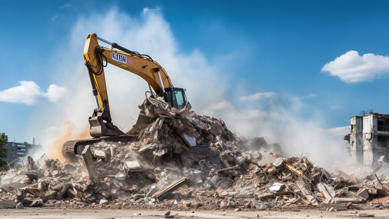 Construction and demolition waste